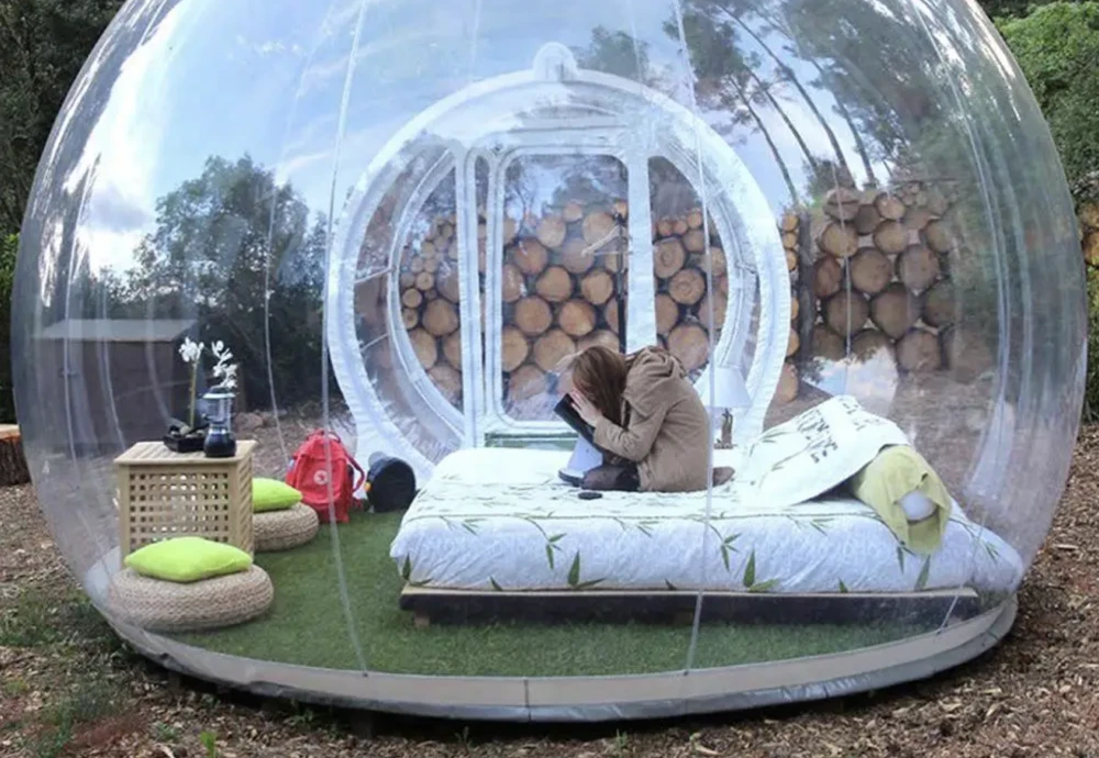 outdoor tent bubble