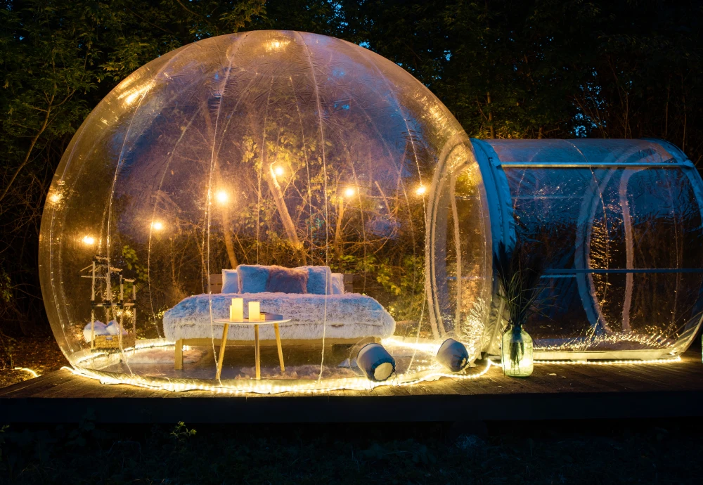 outdoor tent bubble