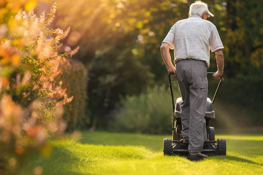 best rated battery lawn mower